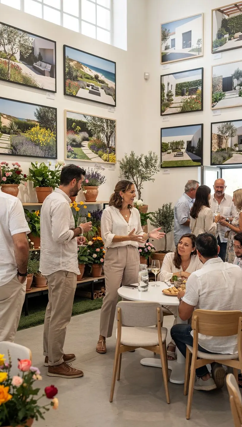 Design de áreas externas funcionais e estéticas.